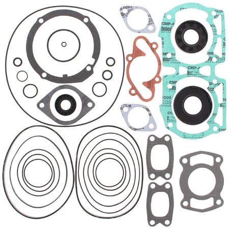WINDEROSA Gasket Kit With Oil Seals for Sea-Doo 580 Yellow Eng GT 90 91 611110